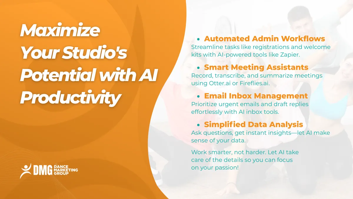 maximise your studios potential with AI productivity